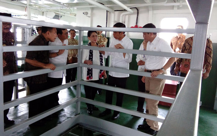 Kapal Ternak Diresmikan Presiden Jokowi, Dukung Pencapaian Swasembada Daging